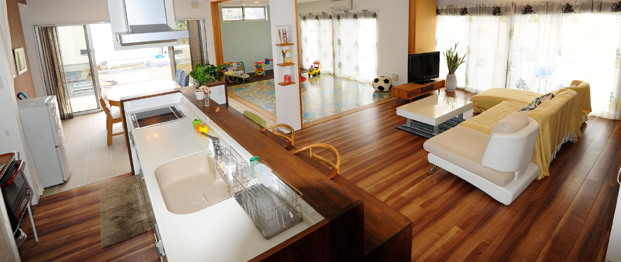 ステップハウスリビング